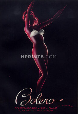 Bolero (Bra) 1948 (circa) Nude, Maurus