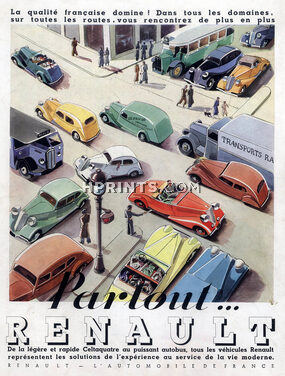 Renault (Cars) 1935 Celtaquatre, Autobus...