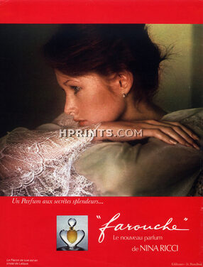 Nina Ricci (Perfumes) 1975 Farouche, Photo David Hamilton, Lalique