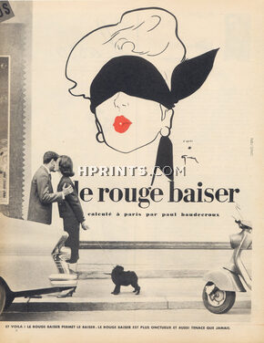 Rouge Baiser (Cosmetics) 1958 Lipstick