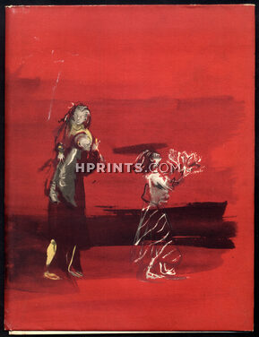 Christian Bérard 1946 "Ballets des Champs Elysées" Program (36 Pages) Kochno, Cocteau, Laurencin, Clavé, Malclès, Roland Petit Dancer, 36 pages