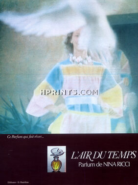 Nina Ricci (Perfumes) 1973 L'Air du Temps, Photo David Hamilton