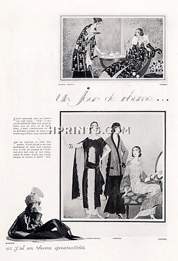 Nicole Groult (Couture) 1923 Drecoll, Premet, Martine, Marie Vassilieff's doll