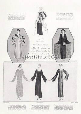 Nicole Groult (Couture) 1924