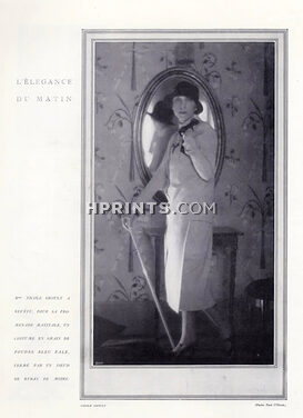 Nicole Groult (Couture) 1925 Mrs Nicole Groult Portrait, Photo Paul O'Doyé