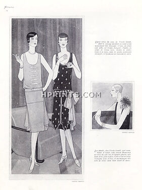 Nicole Groult (Couture) 1927 Evening Gown