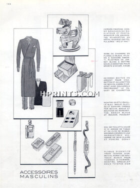 Accessoires Masculins 1929 Hermes (Radiator cap, Ric & Rac dogs Pol Rab) Fouquet, Knize, Boivin, Desny...