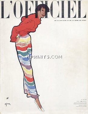 Jacques Fath 1949 René Gruau, Cover