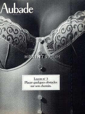 Aubade (Lingerie) 1993 Leçon n°3, Combiné, Bra