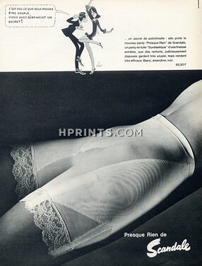 Scandale (Lingerie) 1968 Edmond Kiraz, Panty