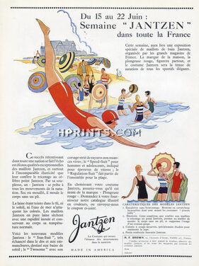 Jantzen (Swimwear) 1929 Clark, Bathing Beauty, Swimmer