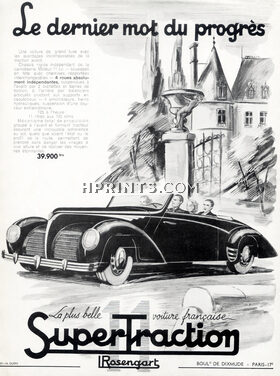 Rosengart (Cars) 1939 Supertraction