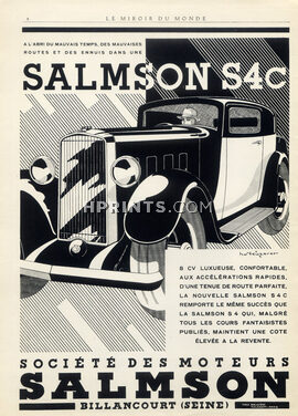 Salmson (Cars) 1932 H. Neuzeret