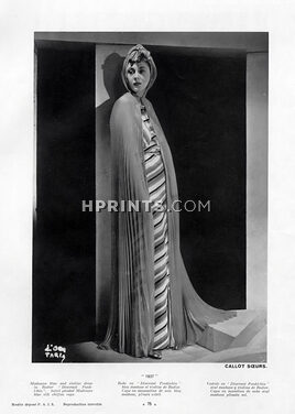 Callot Soeurs 1937 Photo Madame D'Ora