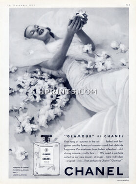 Chanel (Perfumes) 1935 Glamour, Photo Munkacsi