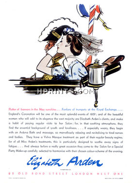 Elizabeth Arden (Cosmetics) 1937 England's Coronation...