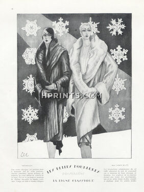 Grunwaldt & Fourrures Max 1927 Fur Coat, Lee Creelman Erickson