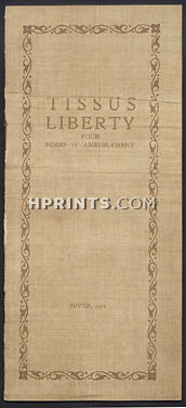 Liberty (Fabric) 1910 Catalog 12 Pages, 12 pages