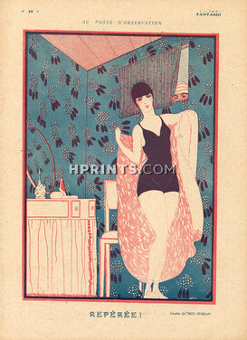 Ben Sussan 1918 Bathing Beauty, Swimmer