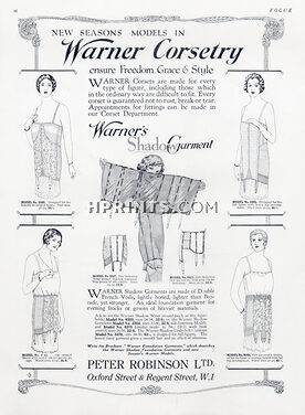 Warner's (Lingerie) 1927 Corset, Garter Belt
