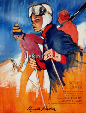 Elizabeth Arden (Cosmetics) 1967 Skiing