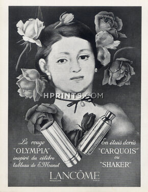 Lancôme (Cosmetics) 1949 Edouard Manet, Olympia