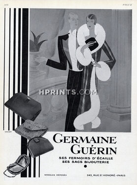 Germaine Guerin (Handbags) 1929 Art Deco, Elegant Parisienne