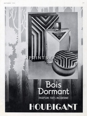 Houbigant 1930 Bois Dormant Art Deco