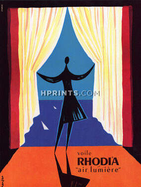 Rhodia 1958 Air lumière, Barlier