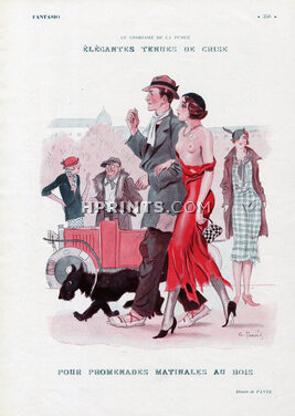 Georges Pavis 1932 "Tenues de Crise" Topless