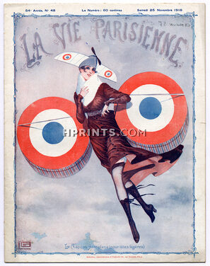 Georges Léonnec 1916 Le Chapeau Aéroplane