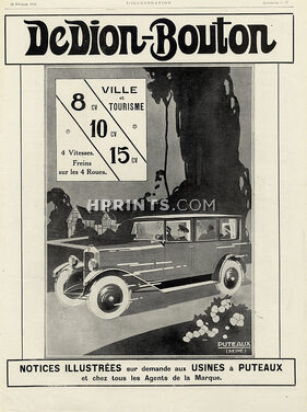 De Dion-Bouton 1926