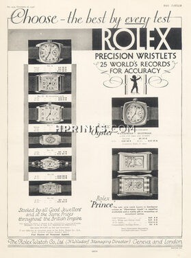 Rolex (Watches) 1930