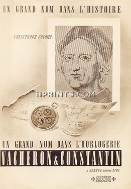 Vacheron et Constantin (Watches) 1940s Christophe Colomb