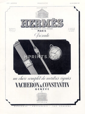 Hermès (Watches) 1938 Vacheron et Constantin
