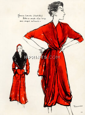 Jeanne Lanvin (Castillo) & Manguin 1952 Braverman