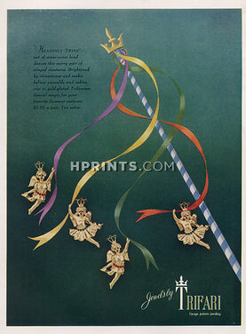 Trifari (Jewels) 1948 Clips Special magic for your favorite summer costume