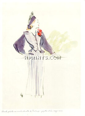 Chanel 1938 Summer Dress & Jacquette Eric
