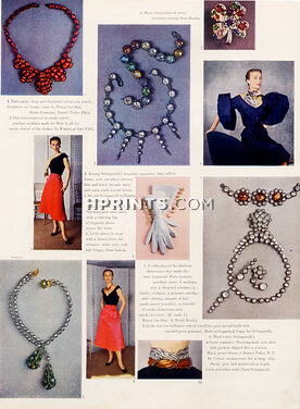 Schiaparelli, Dior, Dessès 1951 Coppola & Toppo & Francis Winter (Jewels)