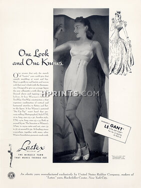Warner's (Lingerie) 1941 Le Gant, Girdle, Bra