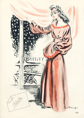 Cadolle 1945 Nightgown, Brénot