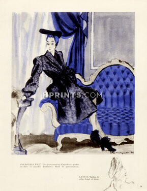 Weil 1942 Mourgue Fur Coat