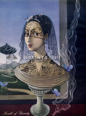 Milena Pavlovic Barili 1941 Fantasy of Beauty, Buste