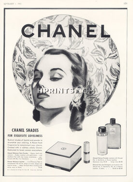 Chanel (Cosmetics) 1941 Face Powder, Lipstick