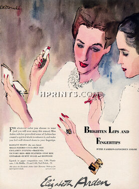 Elizabeth Arden 1943 René Bouché