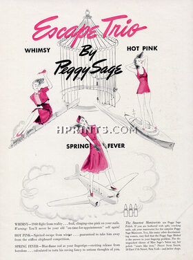 Peggy Sage (Cosmetics) 1940