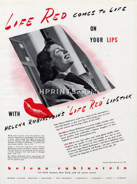 Helena Rubinstein (Cosmetics) 1940 Lipstick