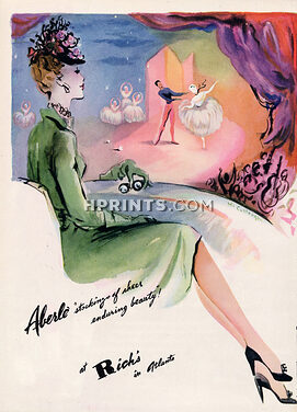 Aberlé (Hosiery, Stockings) 1944 Mc Cullough