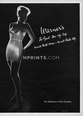 Warner's (Lingerie) 1944 Girdle, Brassière
