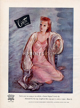 Corette (Lingerie) 1944 Mc Cullough, Nightgown